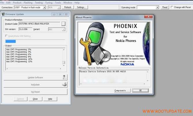 Download and install Phoenix Service Software from a reliable source.
Launch Phoenix Service Software by double-clicking on its shortcut.