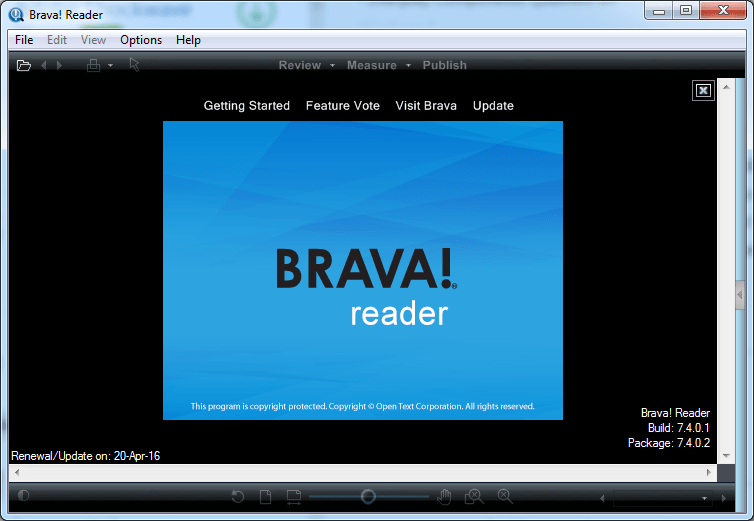 Download the latest version of Brava! Reader from the official website.
Run the installer and follow the on-screen instructions to reinstall Brava! Reader.