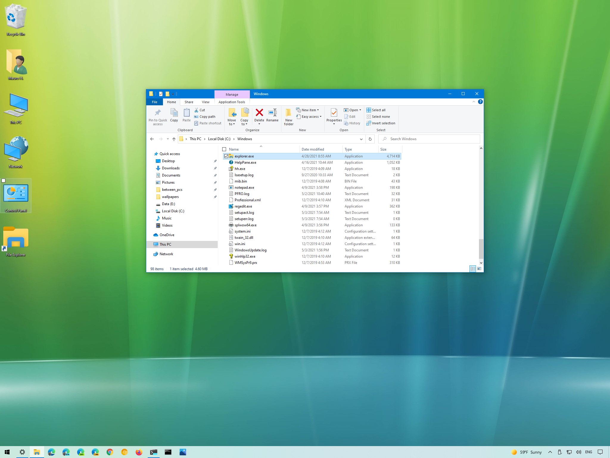 Open File Explorer or Windows Explorer.
C:Program Files