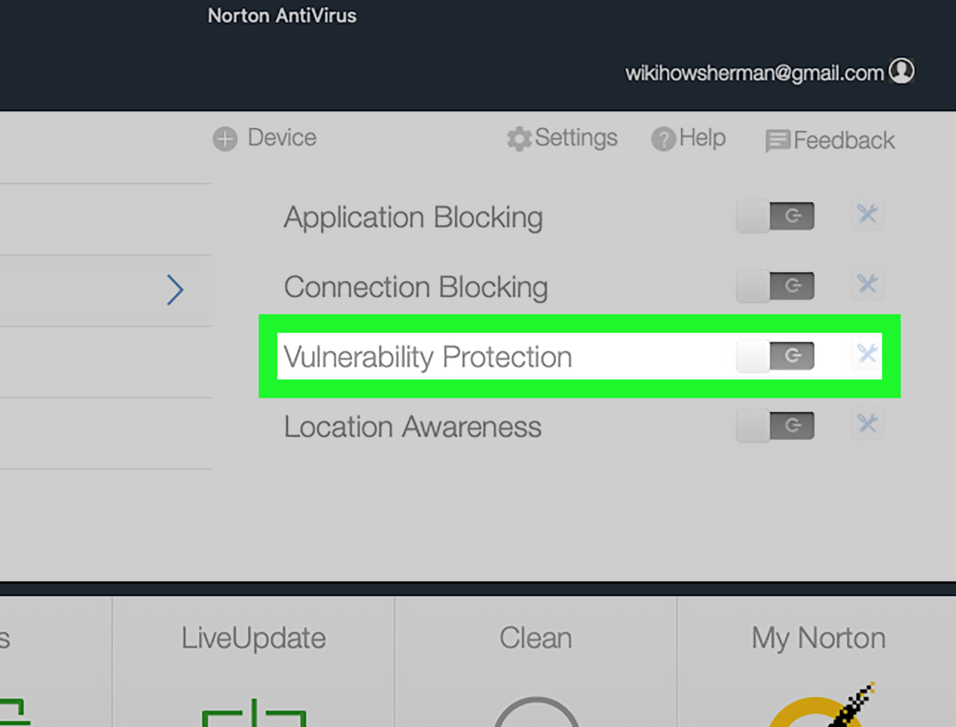 Open your Antivirus/Firewall software.
Locate the options to temporarily disable the protection.