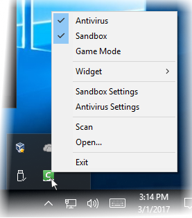 Open your preferred antivirus software.
Locate the antivirus software icon on your desktop or in the system tray.