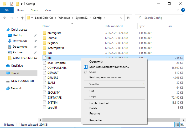 Right-click on the entry and select Delete
Close the Registry Editor
