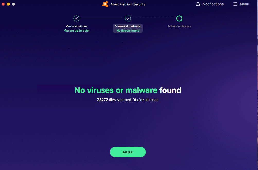 Scan your computer with a reliable antivirus software
Delete any malware or viruses detected